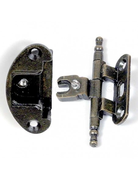 Cerniera Anselmi per porte in battuta scodellino diametro 35 mm A0058