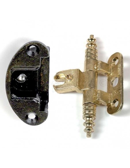 Cerniera Anselmi per porte in battuta scodellino diametro 35 mm A0113