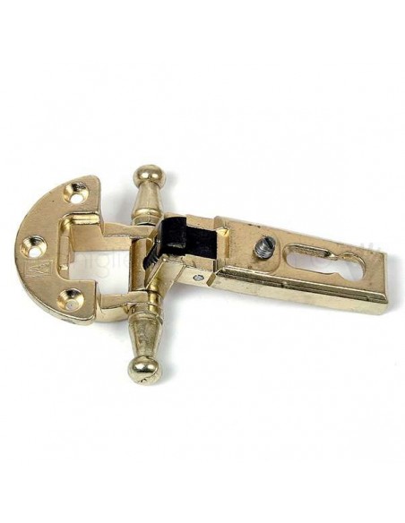 Cerniera Anselmi per porte in battuta scodellino diametro 27 mm A0062