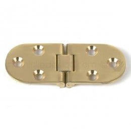 Cerniera a biscotto con fermo in ottone A0100