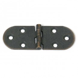 Cerniera a biscotto senza fermo in ottone A0213