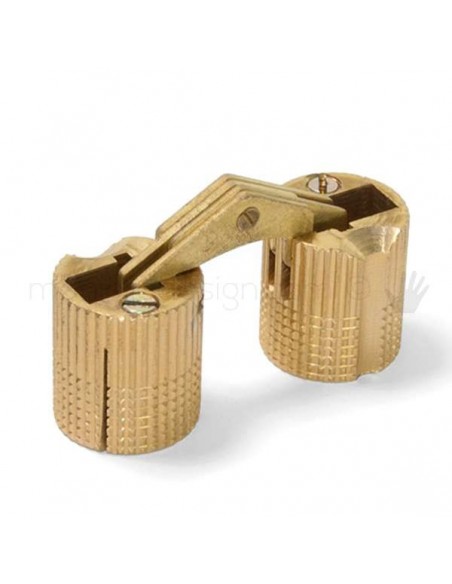 Cerniera cilindrica in ottone diametro 10 mm A0175