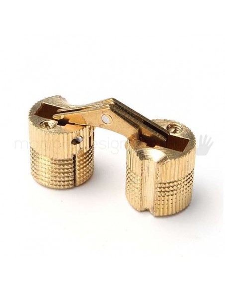 Cerniera cilindrica in ottone diametro 12 mm A0105