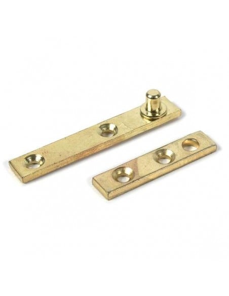 Cerniera a perno diritta con piastra per mobili 50 mm B0373