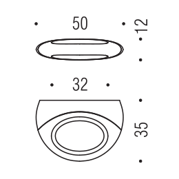Pomello per mobile F524 Formae 2