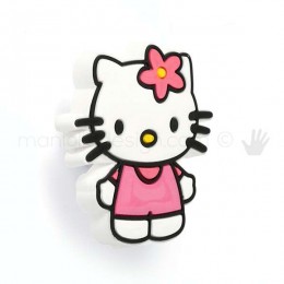 Pomolo Hello Kitty in gomma morbida per camerette bambini F0313