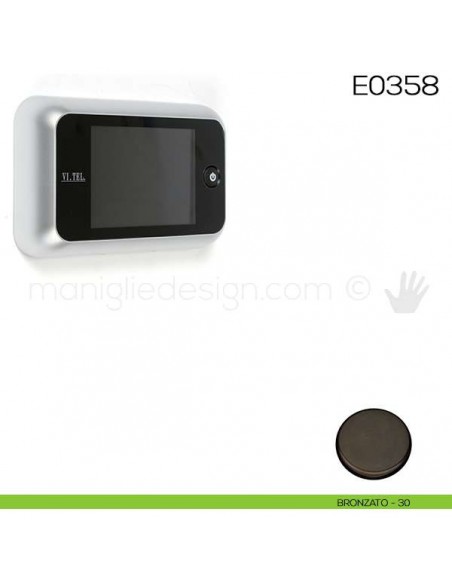 Spioncino digitale VI.TEL. E0358 bronzato