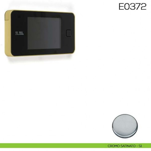 Spioncino digitale VI.TEL. E0372 cromo satinato