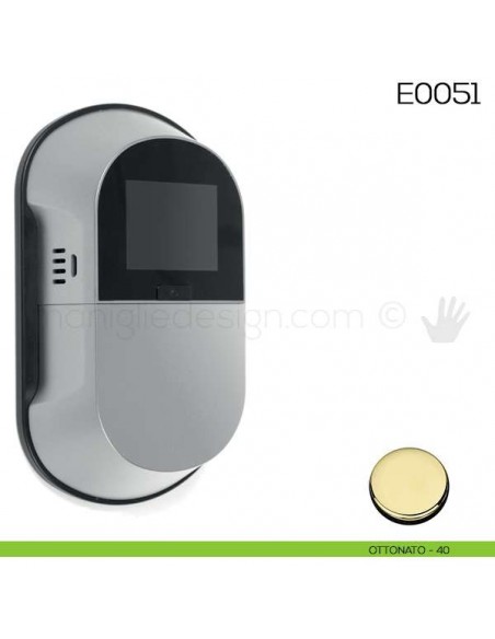 Spioncino digitale wireless VI.TEL. E0551 ottonato