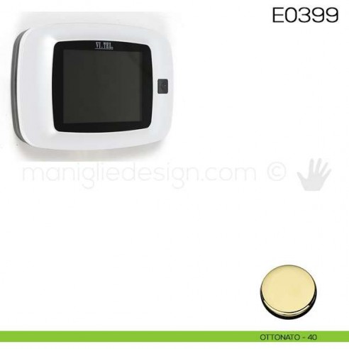 Spioncino digitale VI.TEL. E0399 ottonato