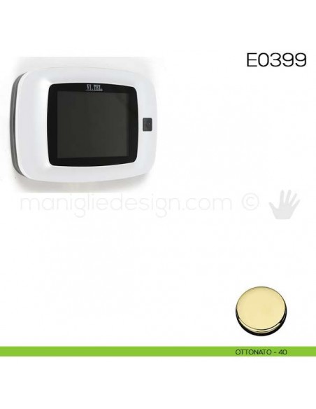 Spioncino digitale VI.TEL. E0399 ottonato