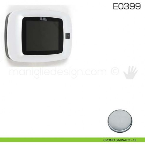 Spioncino digitale VI.TEL. E0399 cromo satinato