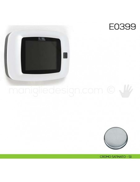 Spioncino digitale VI.TEL. E0399 cromo satinato