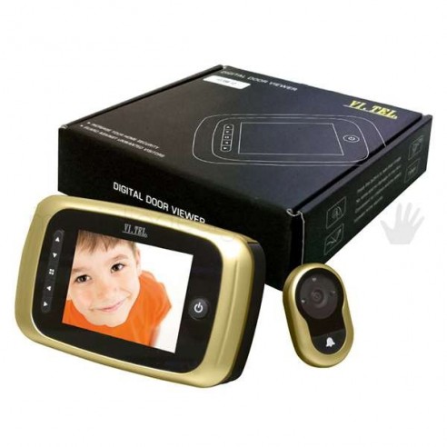 Spioncino digitale con fotocamera ad infrarossi VI.TEL. E0370