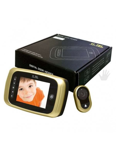 Spioncino digitale con fotocamera ad infrarossi VI.TEL. E0370