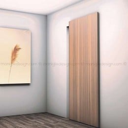 Sistema invisibile per porte scorrevoli in legno Hidden Sisco Sistem 2
