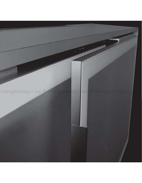 Scorrevole per contenitori a 2 ante complanari Duo Caimi Export 70 cm