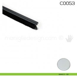 Spazzolino parapolvere rigido per porte scorrevoli Vi.Tel. C0053 2