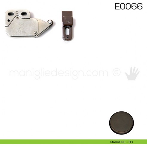 Crichetto premi apri Mini Latch per mobili Vi.Tel. E0066 marrone