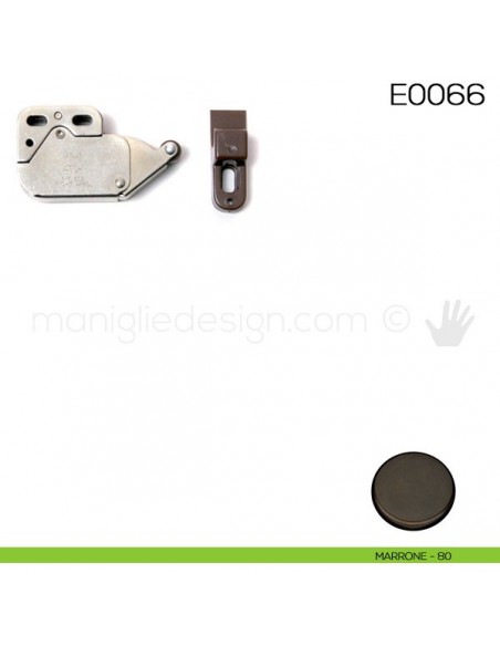 Crichetto premi apri Mini Latch per mobili Vi.Tel. E0066 marrone