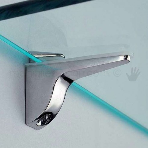 Reggimensola per mensole in vetro Vi.Tel. D0077