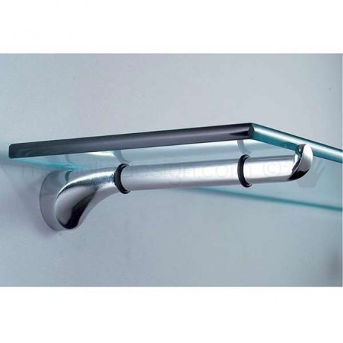 Reggimensola per mensole in vetro Vi.Tel. D0134 misura mm 150