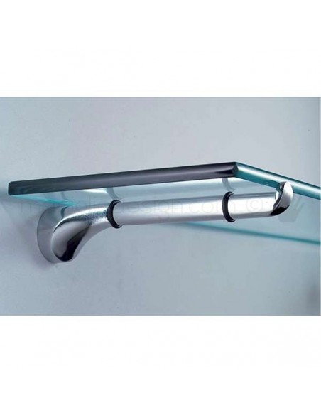 Reggimensola per mensole in vetro Vi.Tel. D0134 misura mm 150