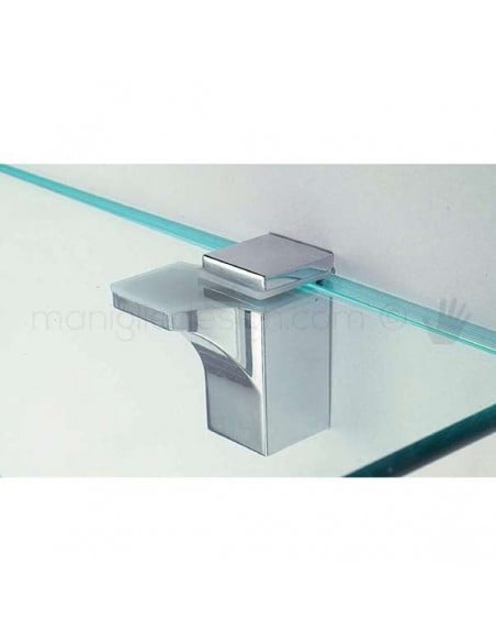 Reggimensola per mensole in vetro Vi.Tel. D0092