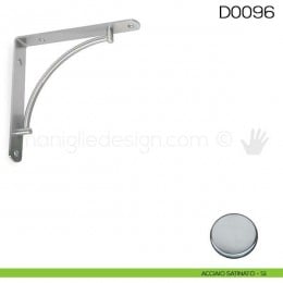 Reggimensola in acciaio per mensole in legno Vi.Tel. D0096 mm 220 2