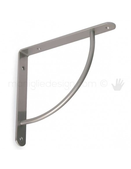 Reggimensola in acciaio per mensole in legno Vi.Tel. D0095 mm 220