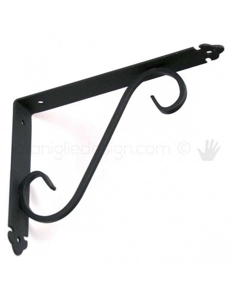 Reggimensola in ferro battuto per legno Vi.Tel. D0081 mm 230x275