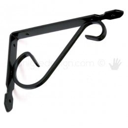 Reggimensola in ferro nero per legno Vi.Tel. D0080N mm 145x205