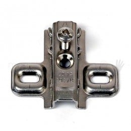 Base di montaggio per cerniere Mepla A0044