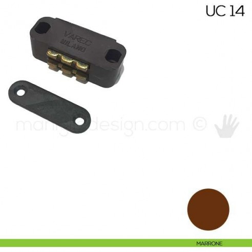 Chiusura magnetica da applicare attrazione 7 kg Varec UC 14 marrone