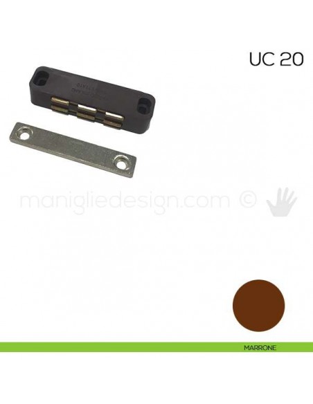 Chiusura magnetica da applicare attrazione 14 kg Varec UC 20 marrone