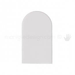 Cappuccio per cerniera Invisacta Otlav IN230120 bianco opaco