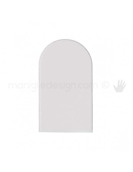 Cappuccio per cerniera Invisacta Otlav IN230120 bianco opaco