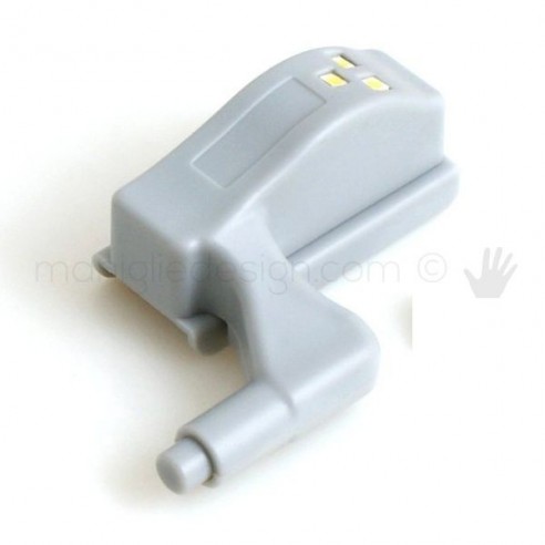 Luce a led per mobile da applicare su cerniera o fianco Vi.Tel. B0395