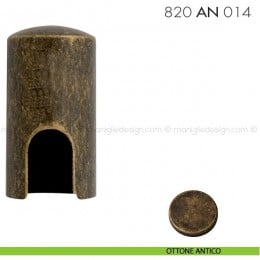 Cappuccio in ottone per cerniere anuba ø14 mm 820 AN 014 Reguitti 2