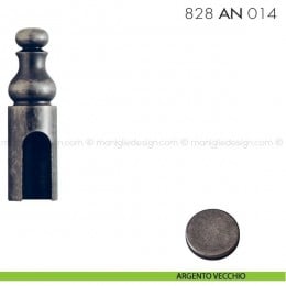 Cappuccio in ottone per cerniere anuba ø14 mm 828 AN 014 Reguitti 2