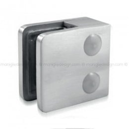 Morsetto per vetro in acciaio inox spessore 8-10 mm MRS029 Comit Glass