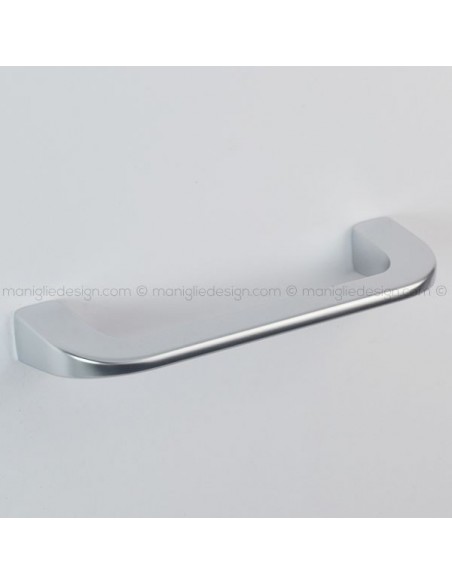 Maniglia per mobile Metal Style cromo opaco interasse 96 mm MG32339