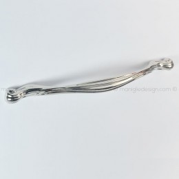 Maniglia per mobile Metal Style nickel lucido interasse 192 mm MG30969