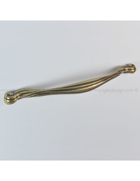 Maniglia per mobile Metal Style oro di valenza interasse 192 mm MG30968