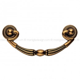 Maniglia per mobile Metal Style oro di valenza interasse 64 mm MG1967