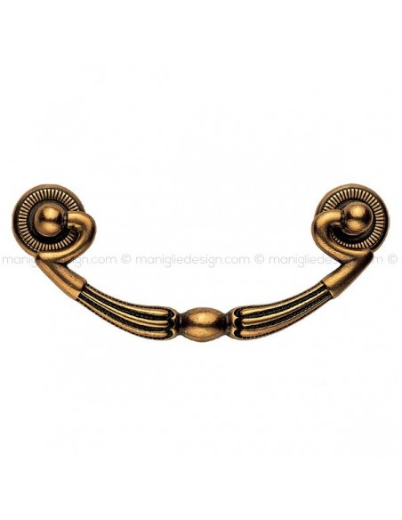 Maniglia per mobile Metal Style oro di valenza interasse 64 mm MG1967