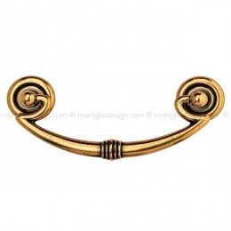Maniglia per mobile Metal Style oro di valenza interasse 96 mm MG2129