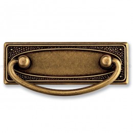 Maniglia per mobile Metal Style ottone antico interasse 64 mm MG2524