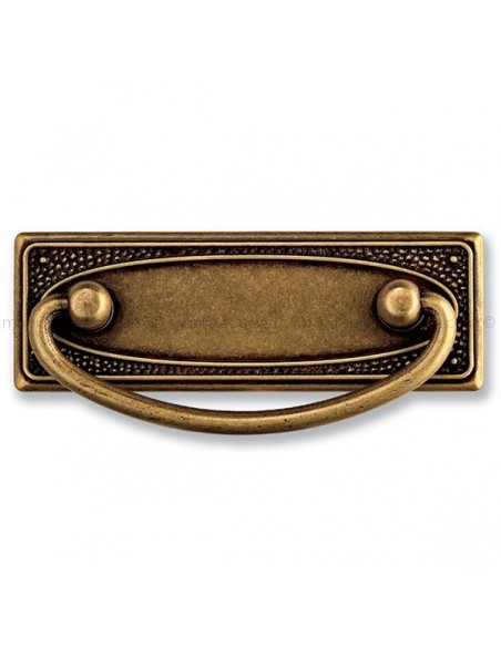 Maniglia per mobile Metal Style ottone antico interasse 64 mm MG2524
