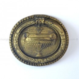 Maniglia a ciondolo per mobile Metal Style ottone antico 66x58 mm MG2786 2